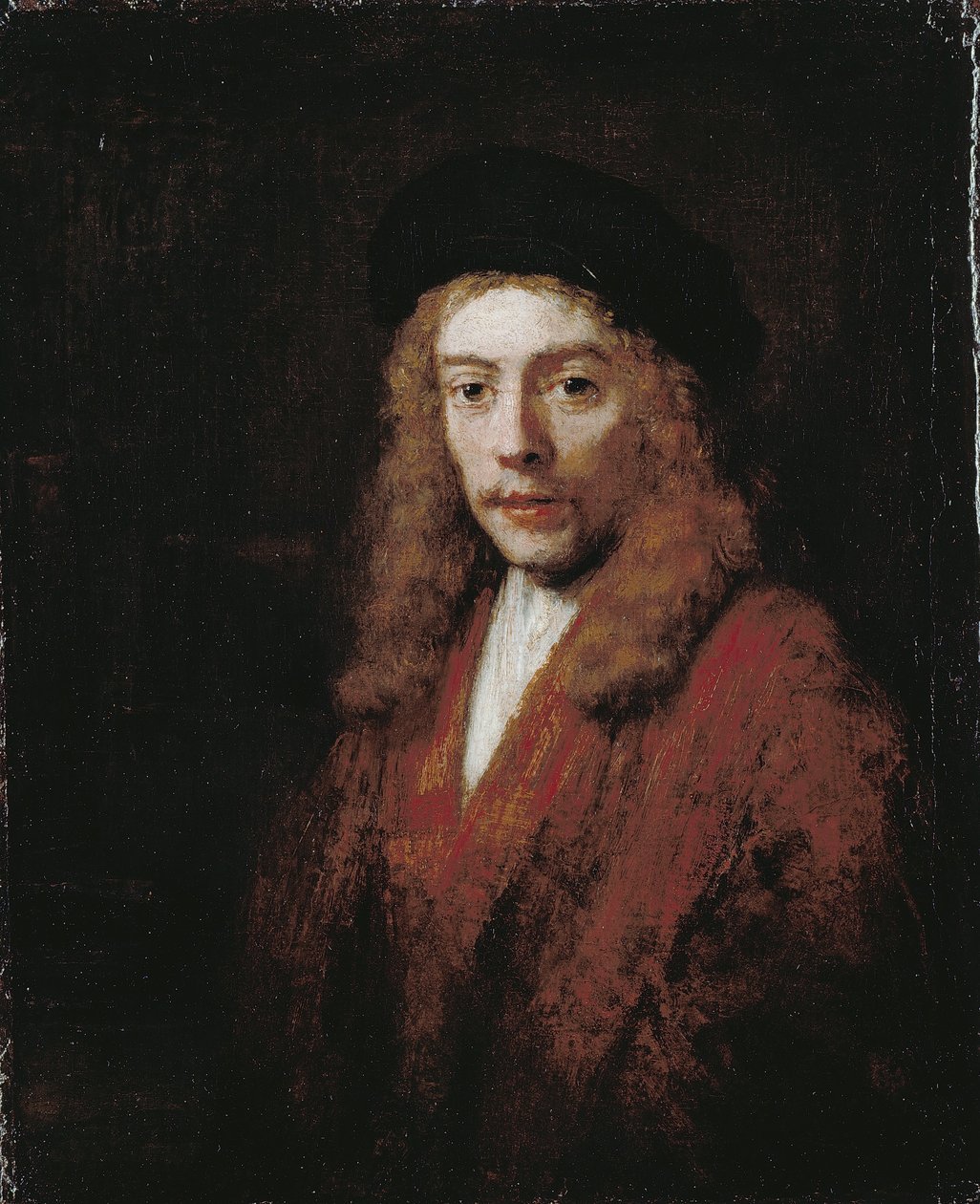 Młody człowiek, być może Syn Artysty Tytus autorstwa Rembrandt van Rijn