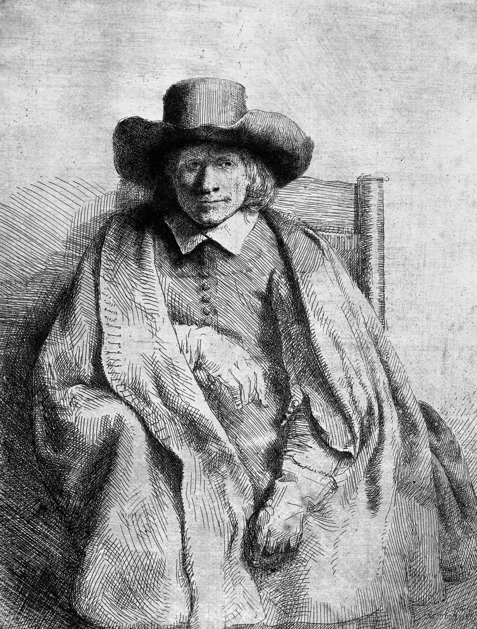 Клемент де Жонхе, 1651 цагдаа autorstwa Rembrandt van Rijn