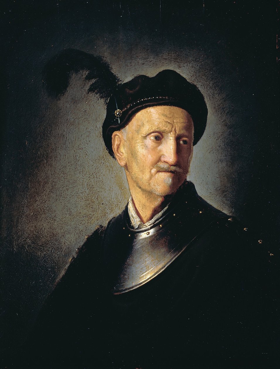 Człowiek w zbroi autorstwa Rembrandt van Rijn