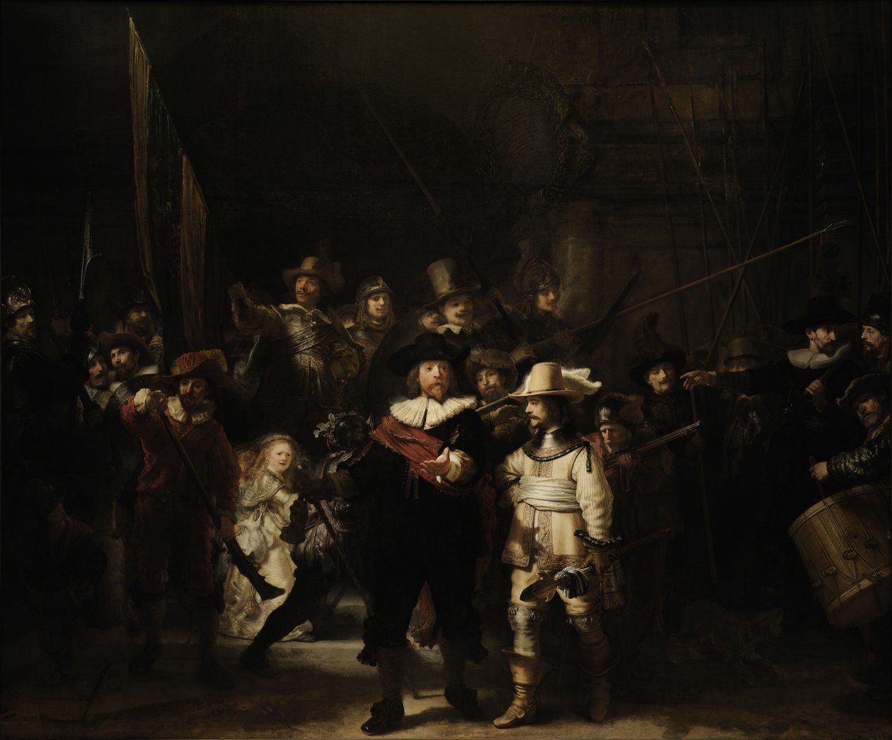 Straż nocna autorstwa Rembrandt van Rijn