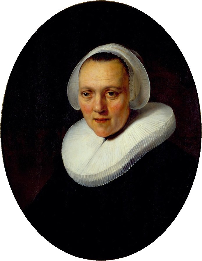 Portret 40-letniej kobiety autorstwa Rembrandt van Rijn