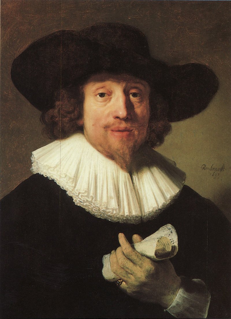 Portret mężczyzny autorstwa Rembrandt van Rijn