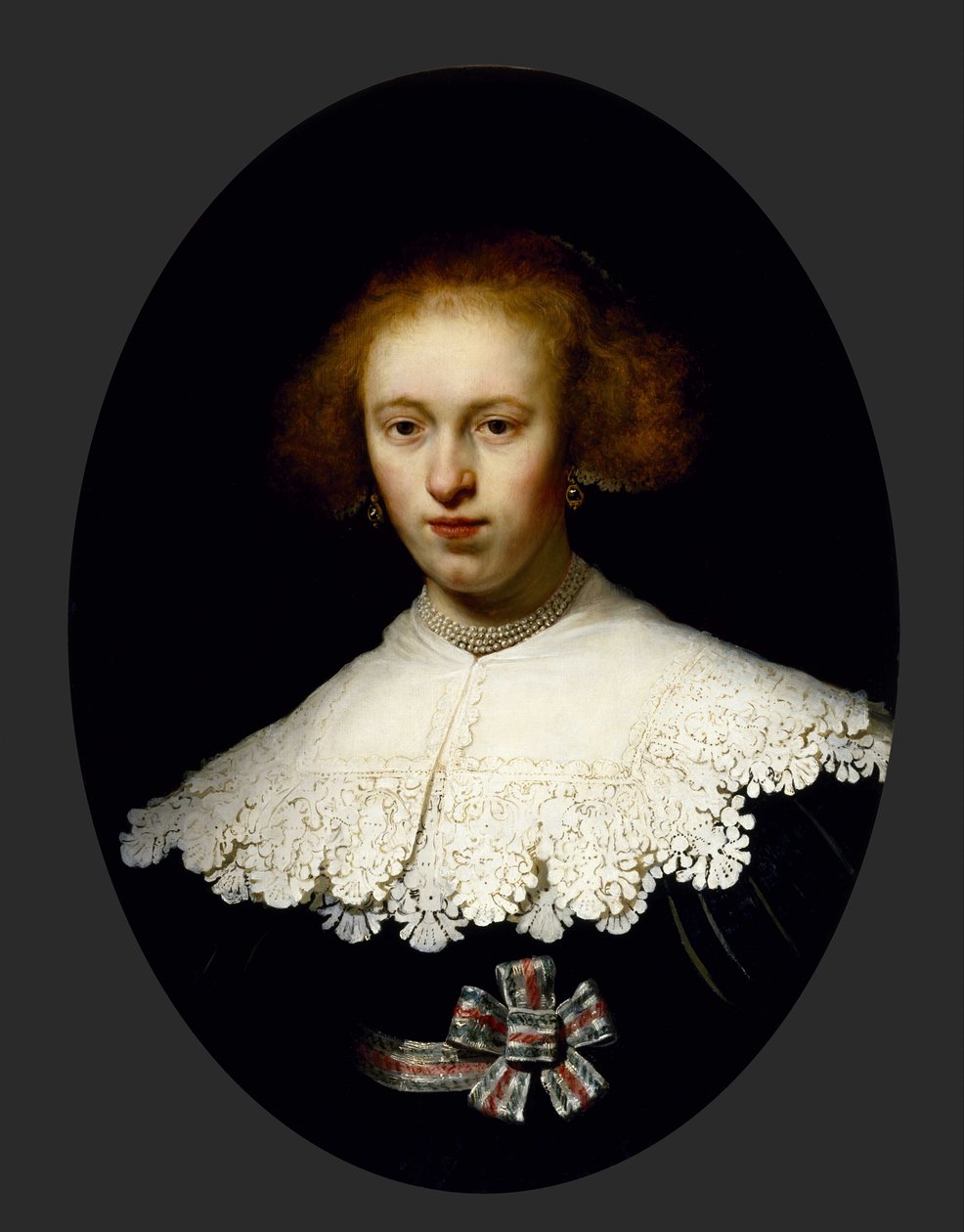 Portret młodej kobiety autorstwa Rembrandt van Rijn