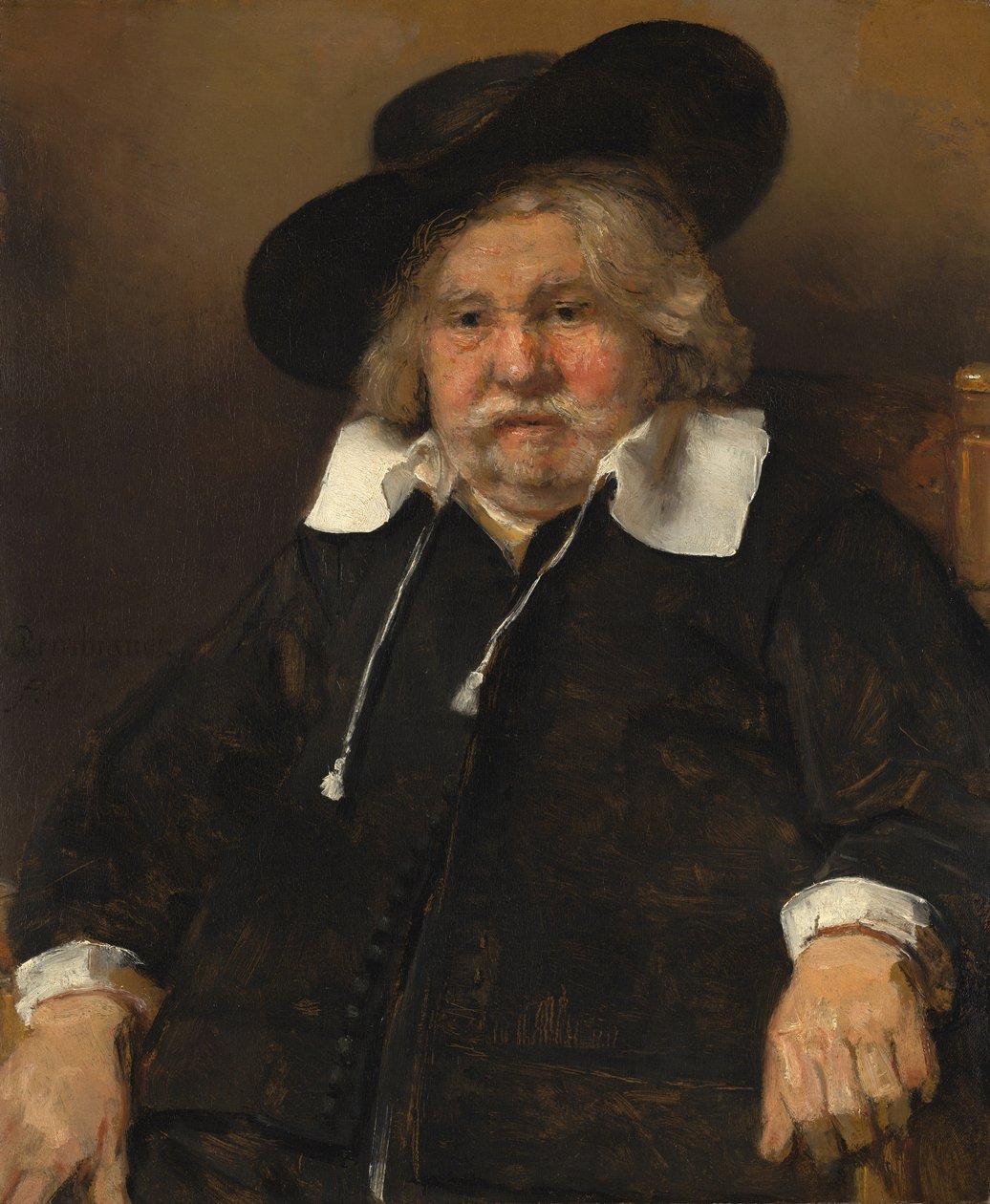 Portret starca, 1667 autorstwa Rembrandt van Rijn