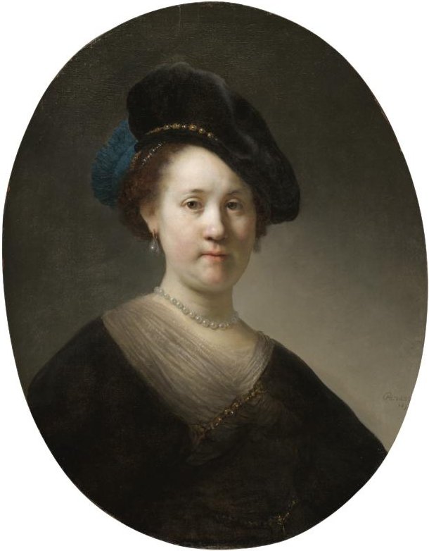 Siostra Rembrandta autorstwa Rembrandt van Rijn