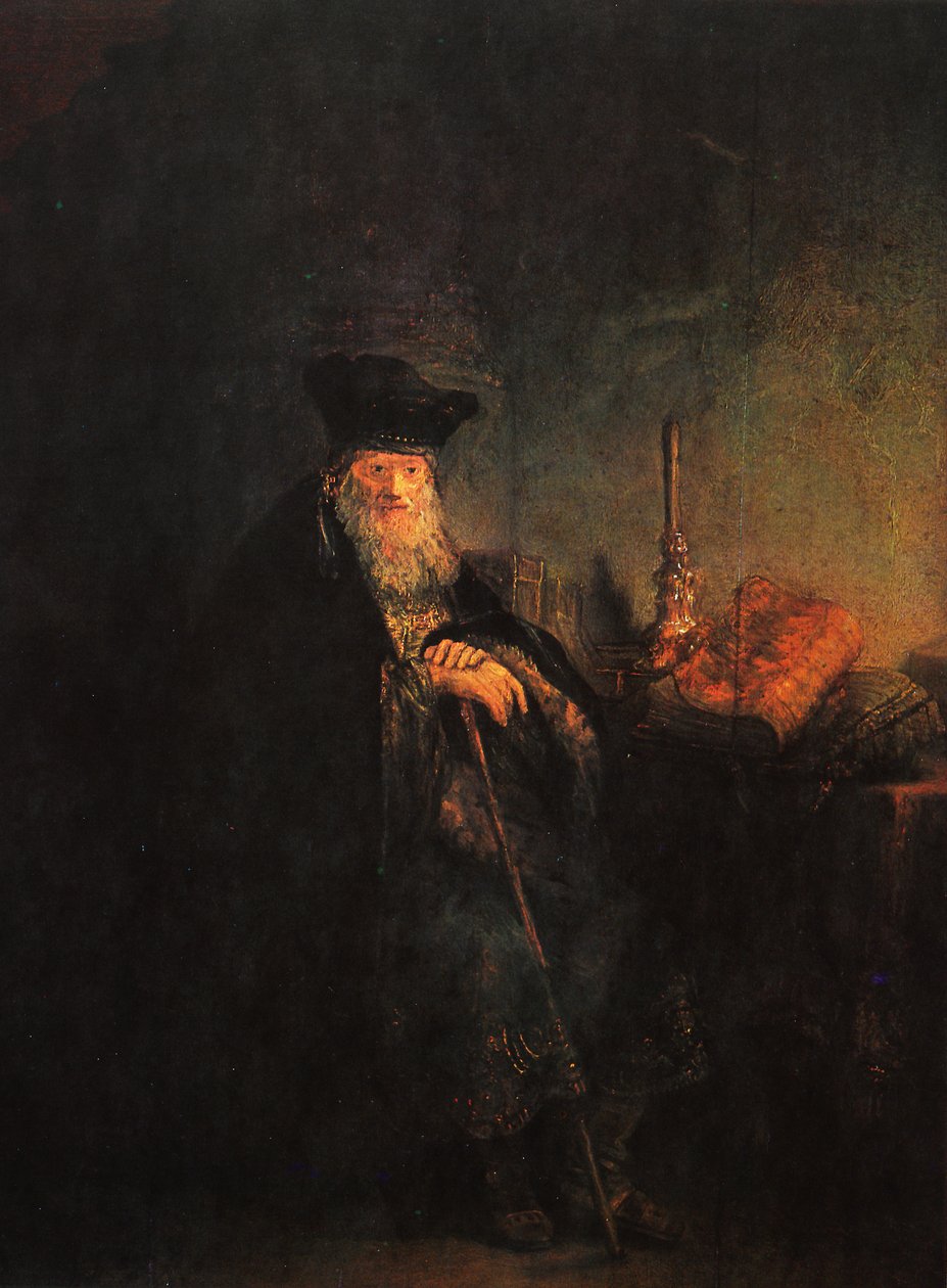 Stary rabin autorstwa Rembrandt van Rijn