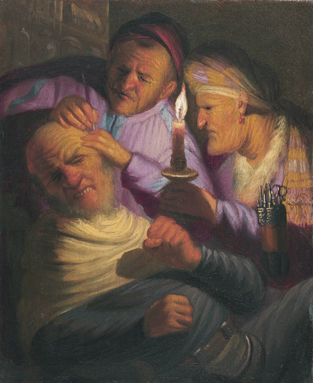 Dotykać autorstwa Rembrandt van Rijn