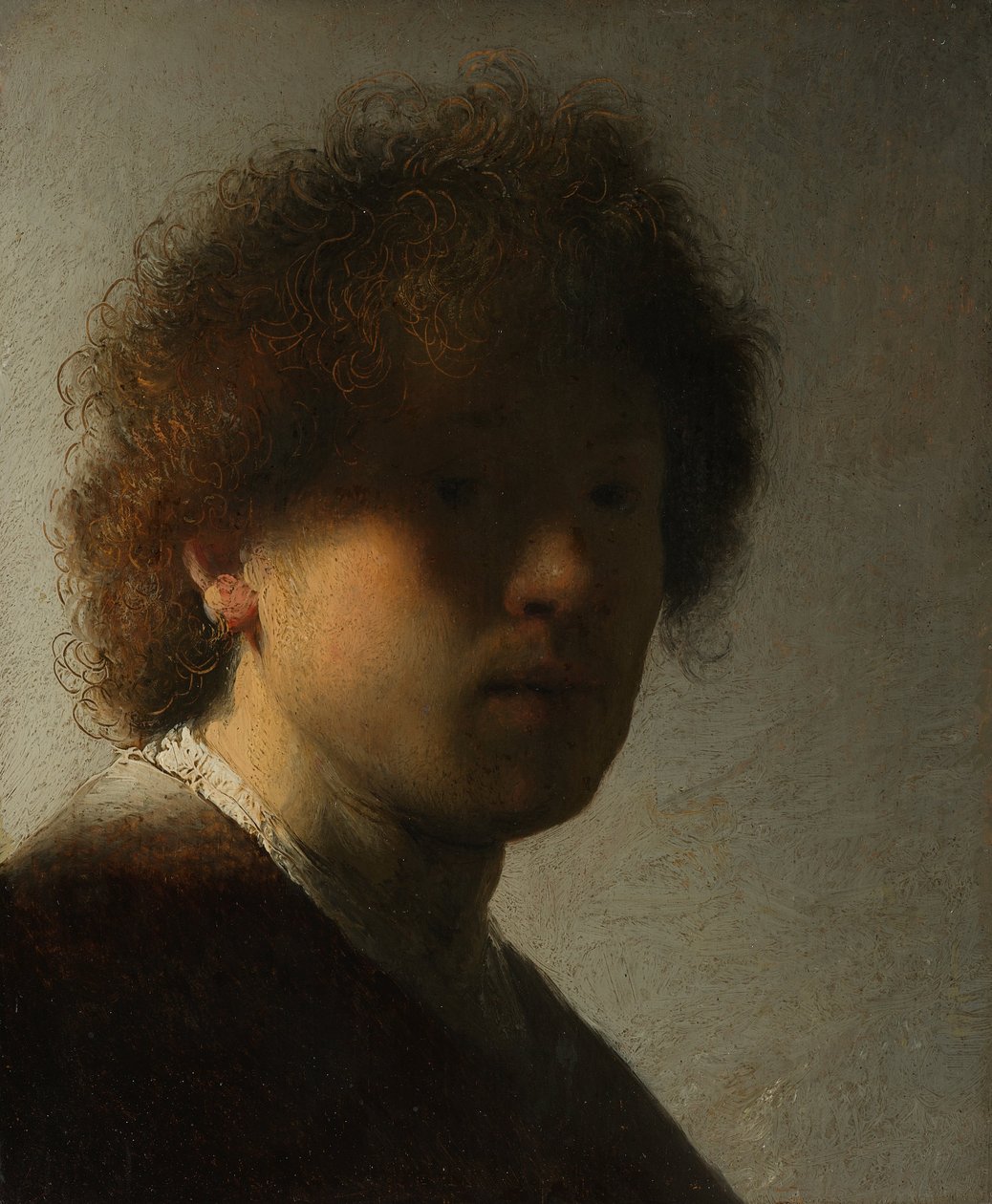 Autoportret w młodym wieku autorstwa Rembrandt van Rijn