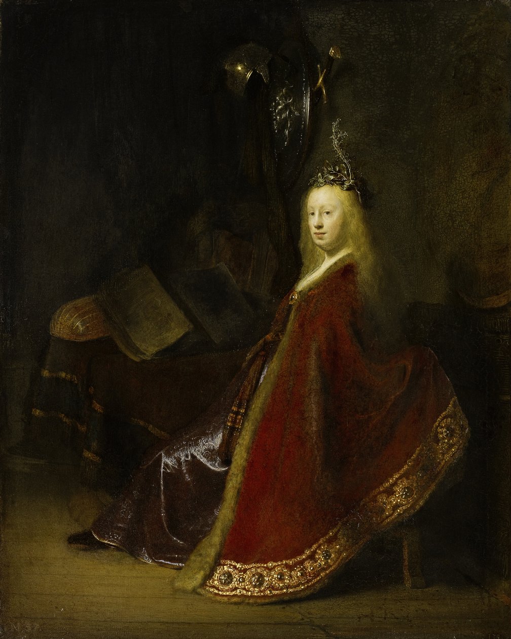 Minerwa autorstwa Rembrandt