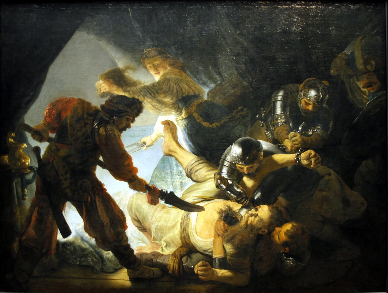 Oślepienie Samsona autorstwa Rembrandt