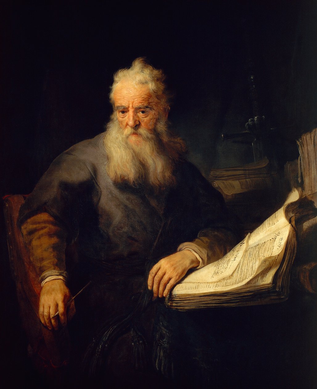 Apostoł Paweł autorstwa Rembrandt Harmensz. van Rijn