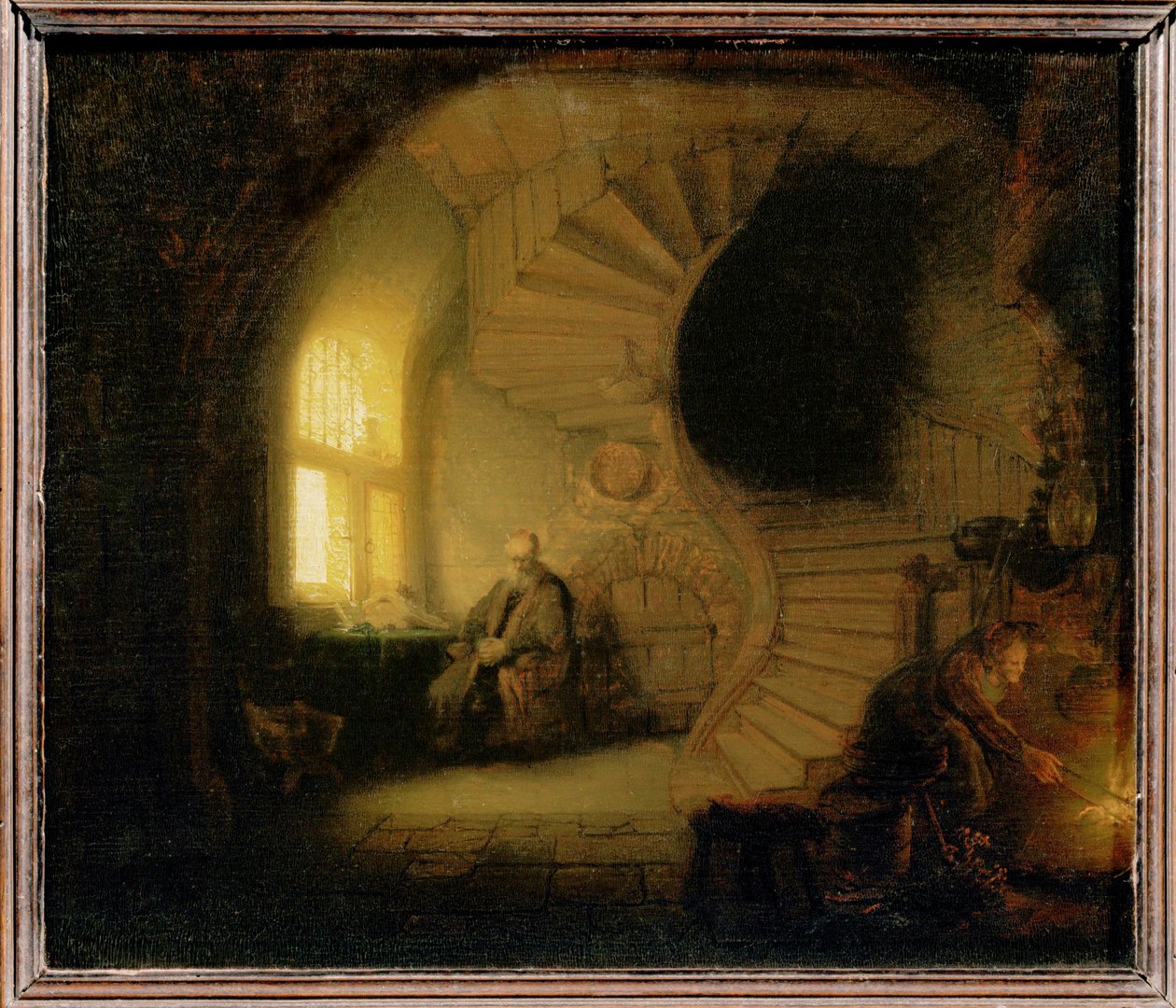 Medytujący filozof ... autorstwa Rembrandt Harmensz. van Rijn