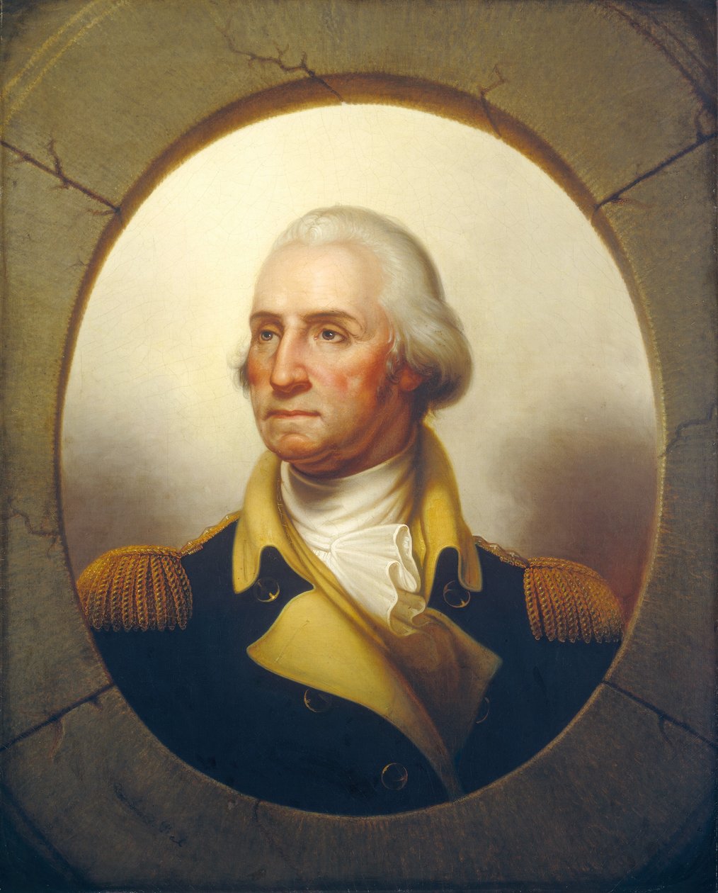 Jerzego Waszyngtona, ok. 1930 r. 1850. autorstwa Rembrandt Peale