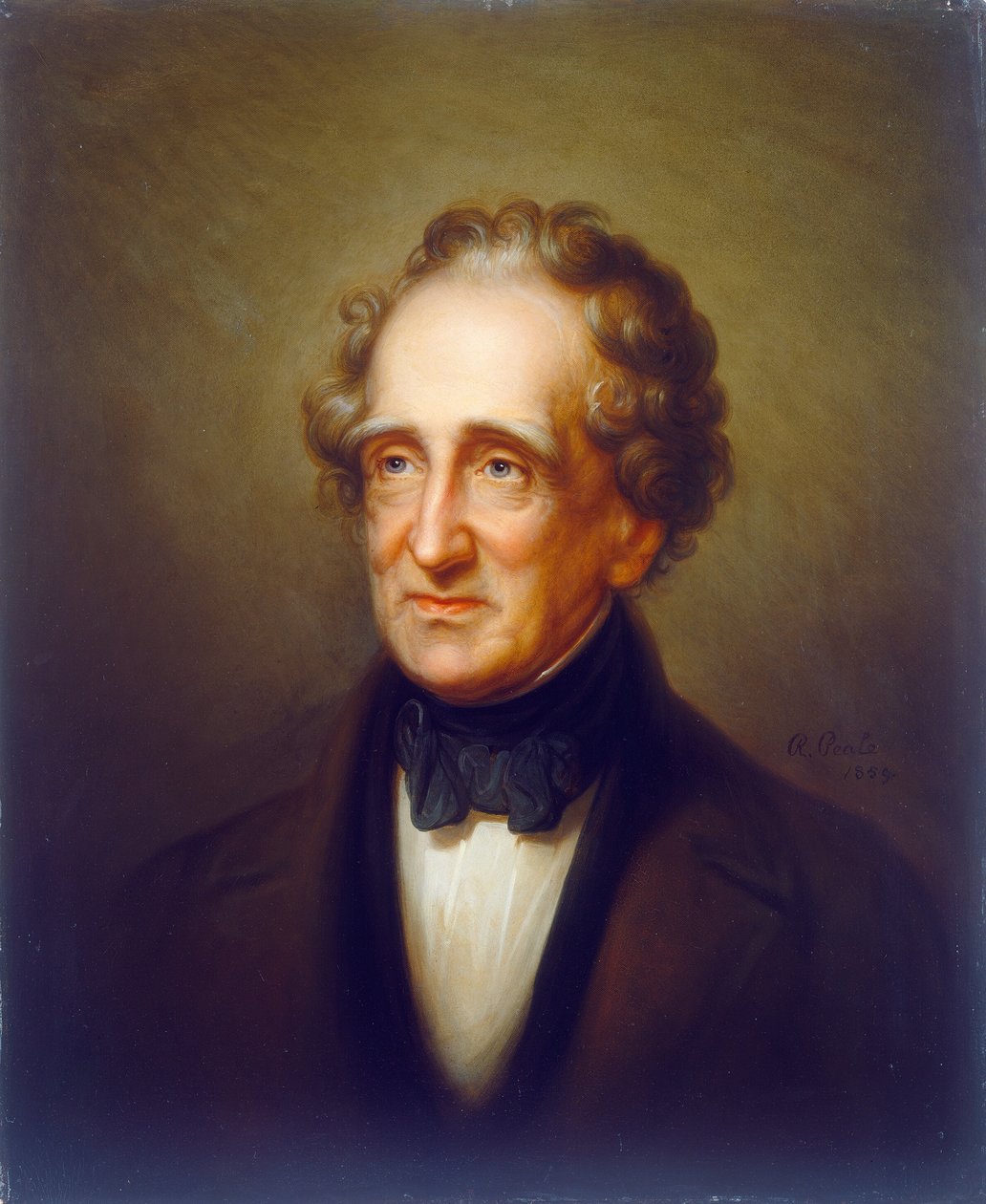 Thomas Sully, 1859. autorstwa Rembrandt Peale