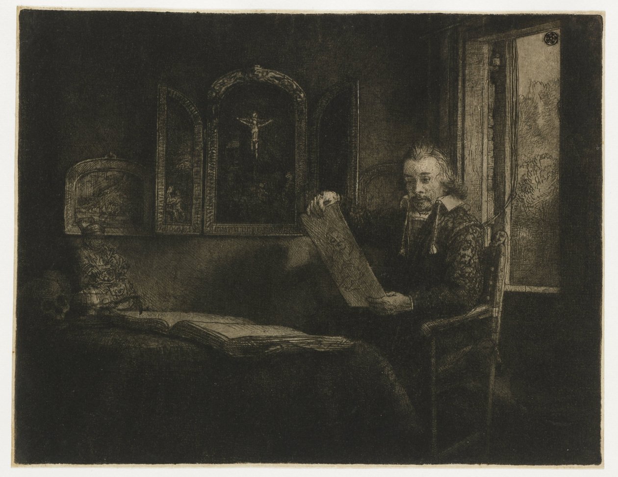 Abraham Francen, aptekarz autorstwa Rembrandt van Rijn