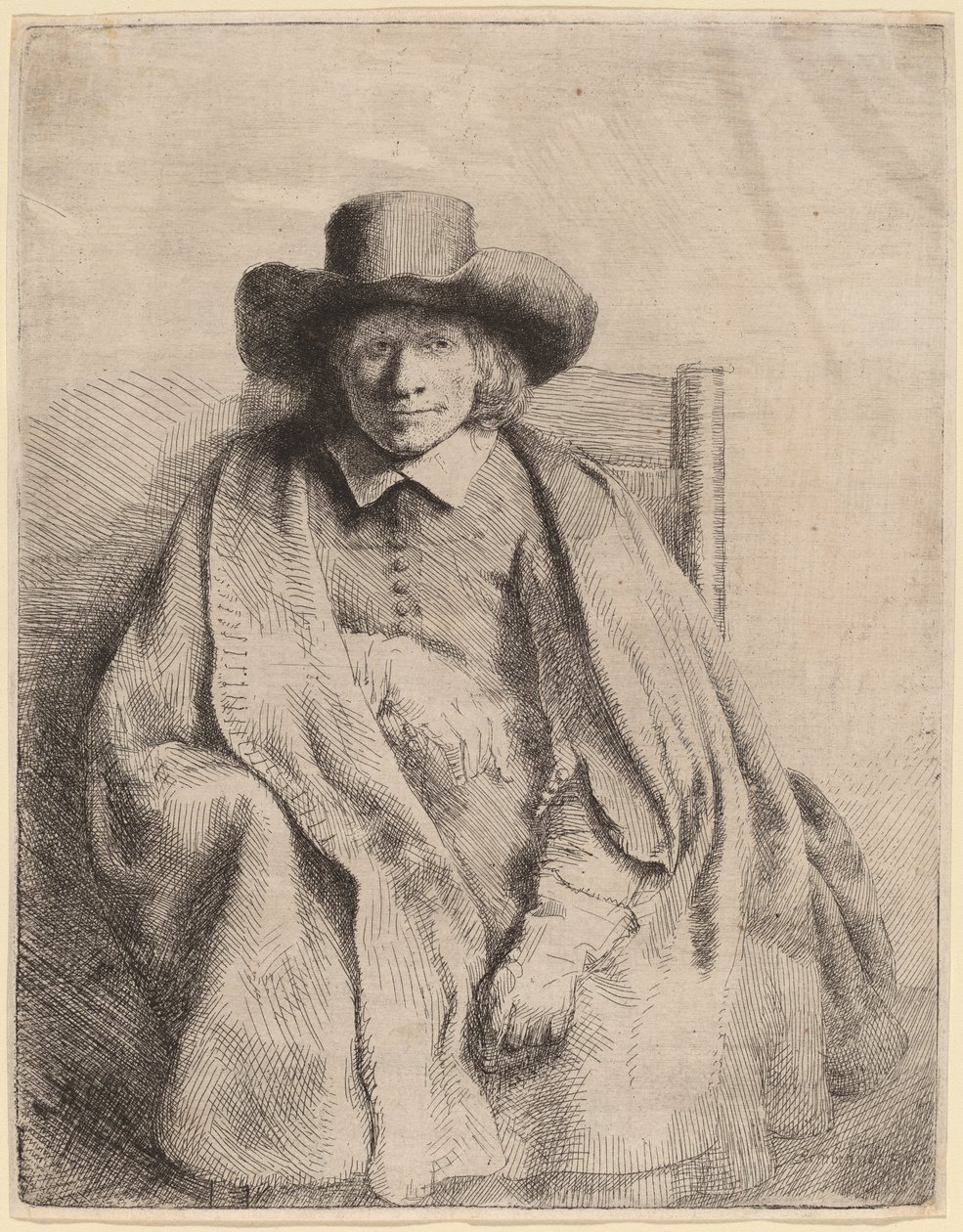 Klemens de Jonghe autorstwa Rembrandt van Rijn