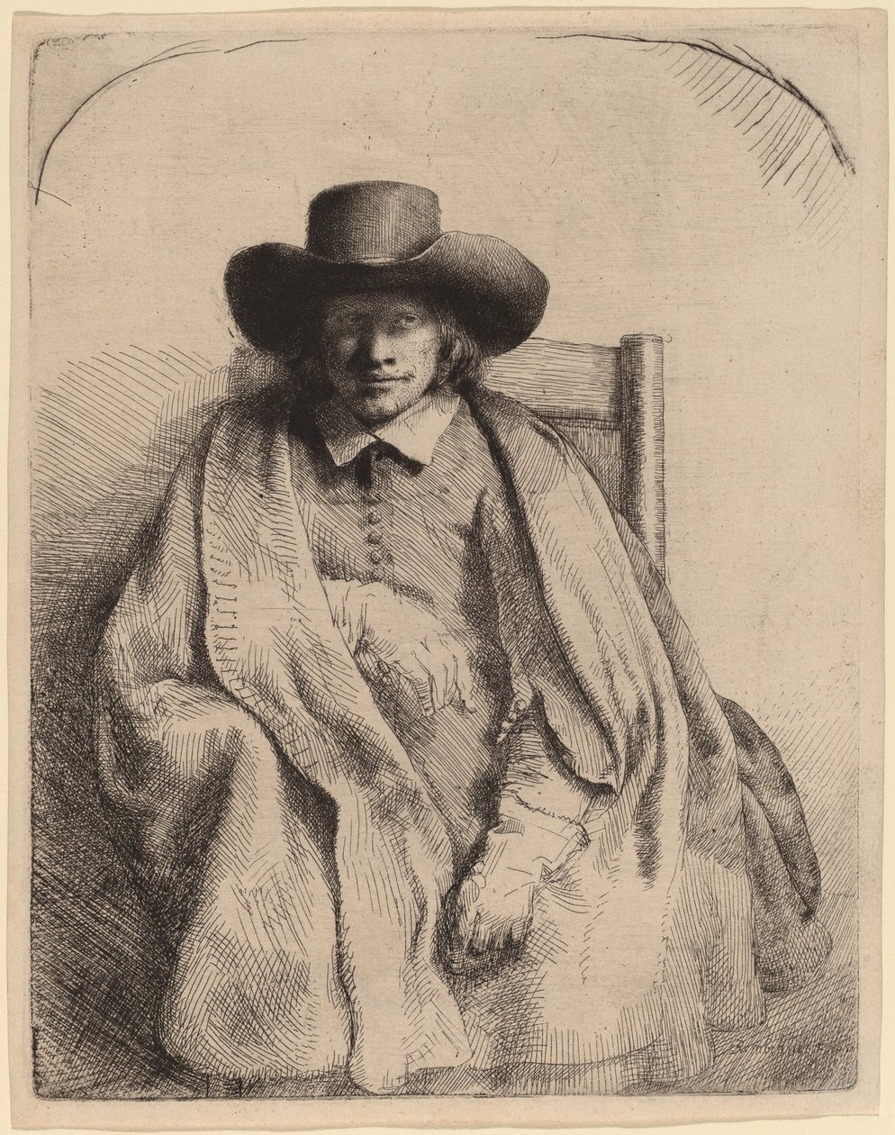 Klemens de Jonghe autorstwa Rembrandt van Rijn