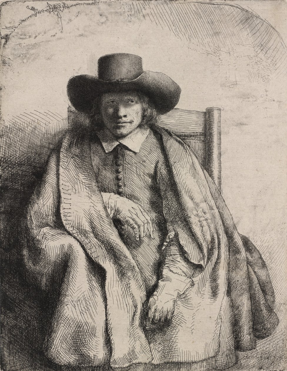 Klemens de Jonghe, 1651. autorstwa Rembrandt van Rijn