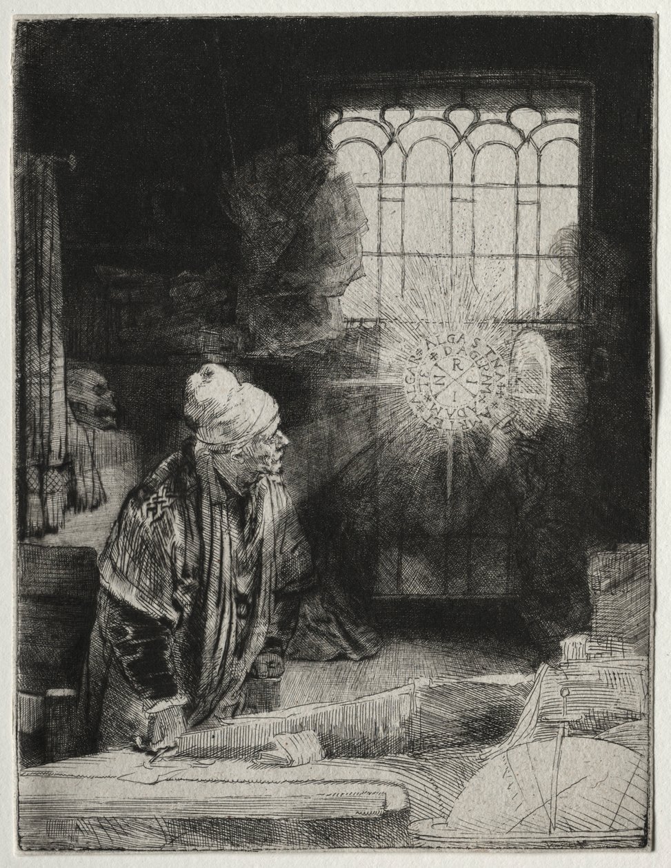 Faust ok. 1652. autorstwa Rembrandt van Rijn