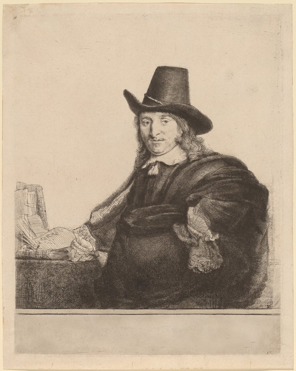 Jan Asselijn autorstwa Rembrandt van Rijn