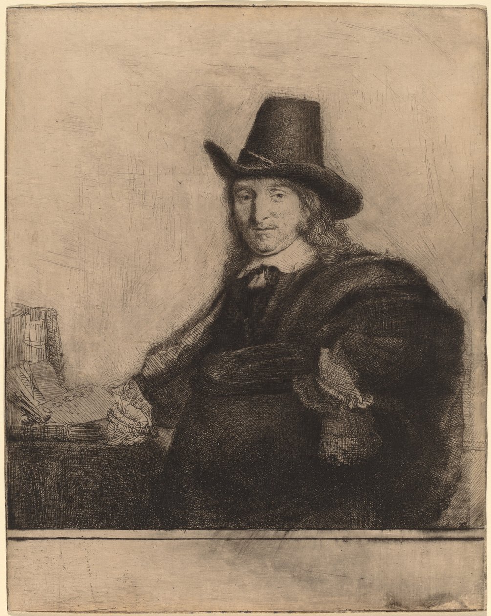 Jan Asselijn autorstwa Rembrandt van Rijn