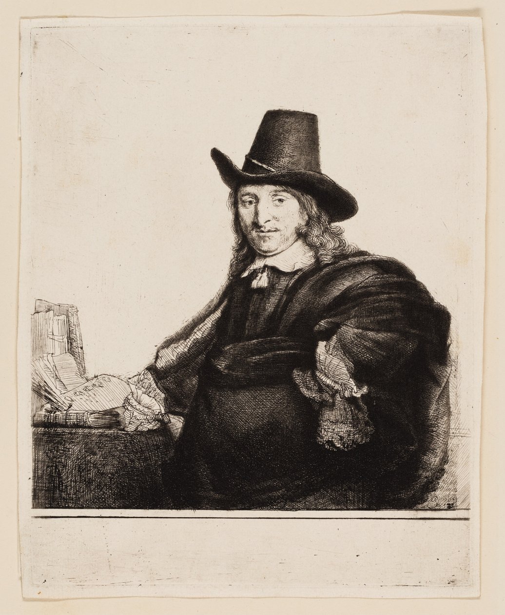 Jan Asselijn, malarz autorstwa Rembrandt van Rijn