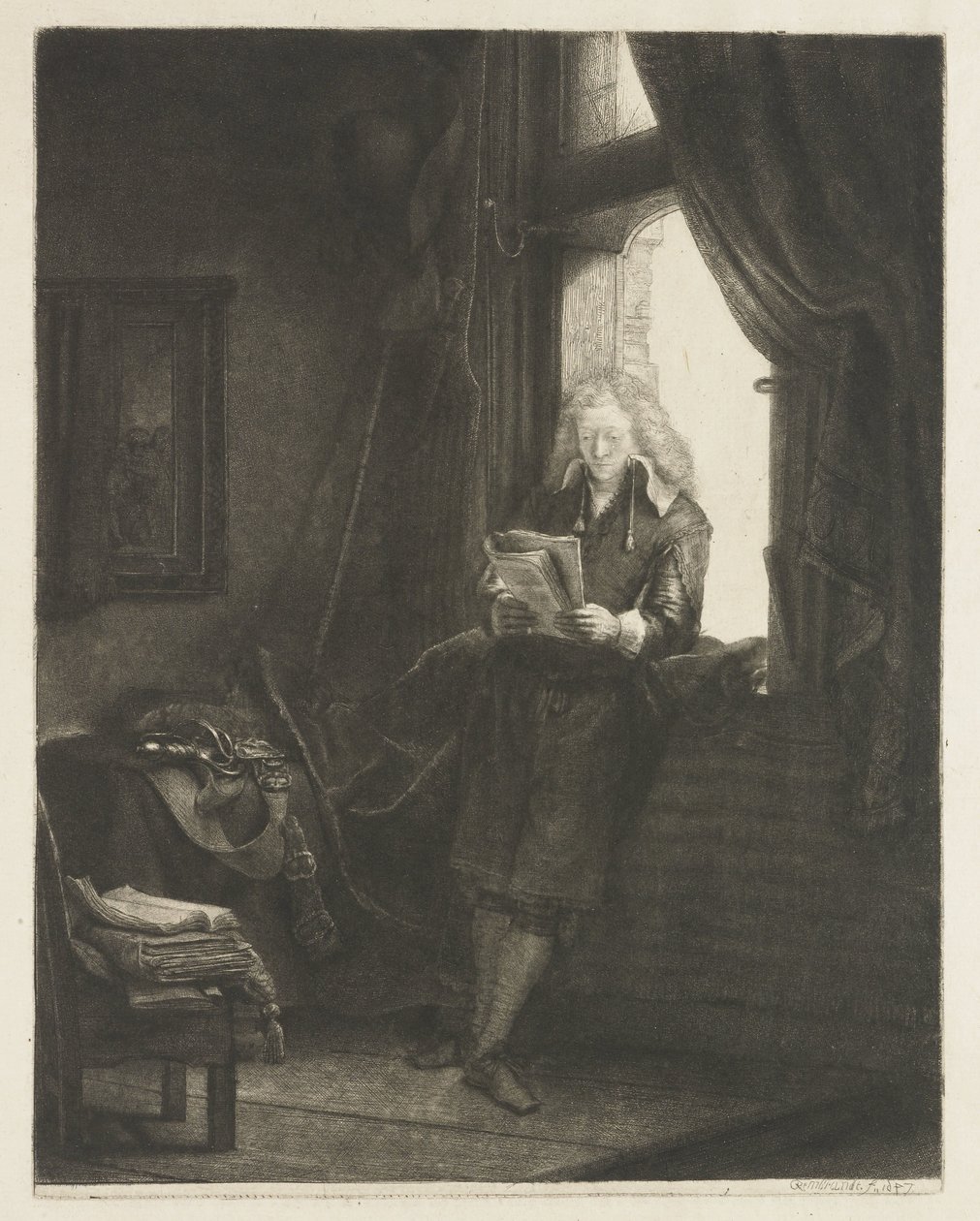 Jan Szósty autorstwa Rembrandt van Rijn