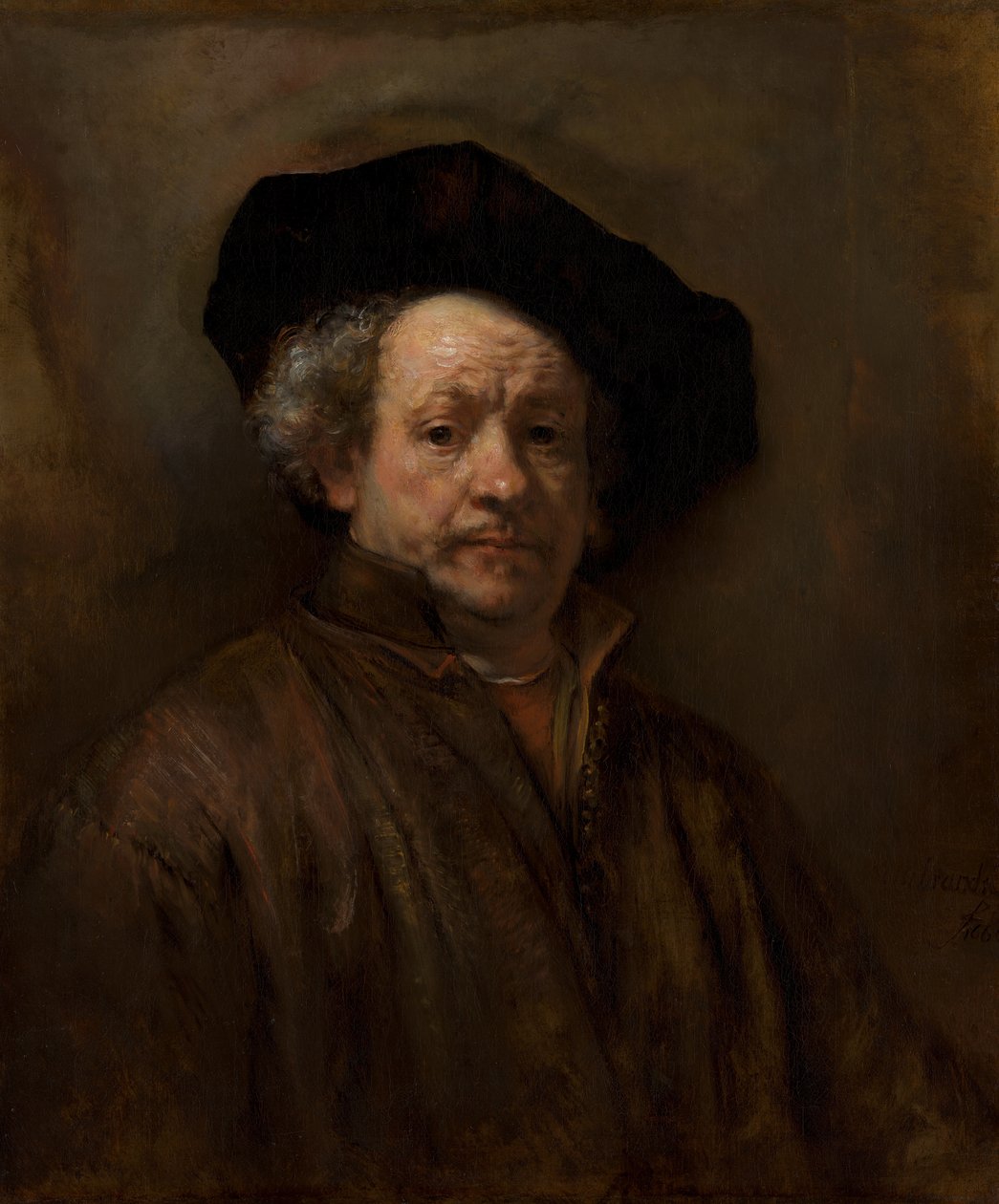 Autoportret, 1660. autorstwa Rembrandt van Rijn