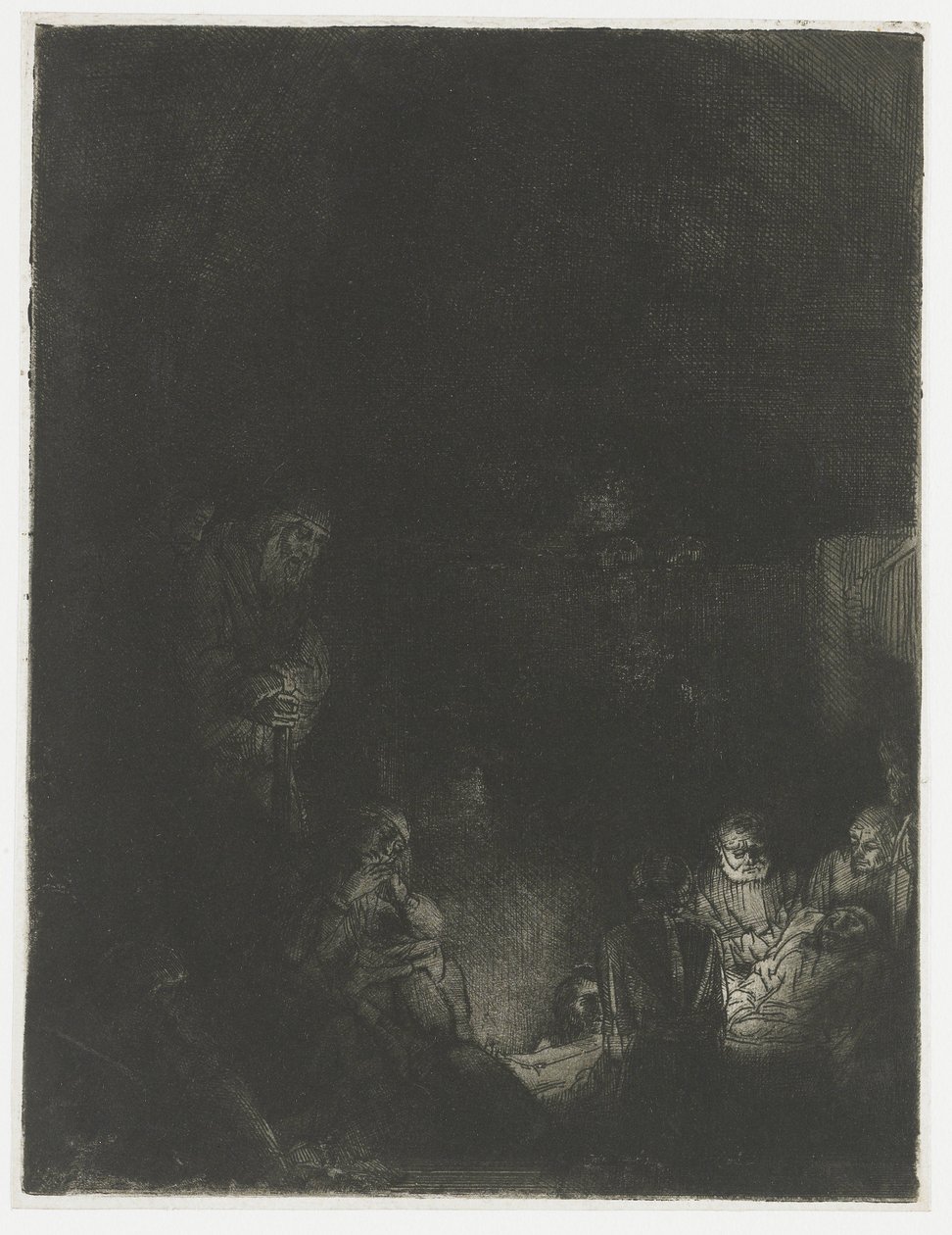 Złożenie do grobu autorstwa Rembrandt van Rijn