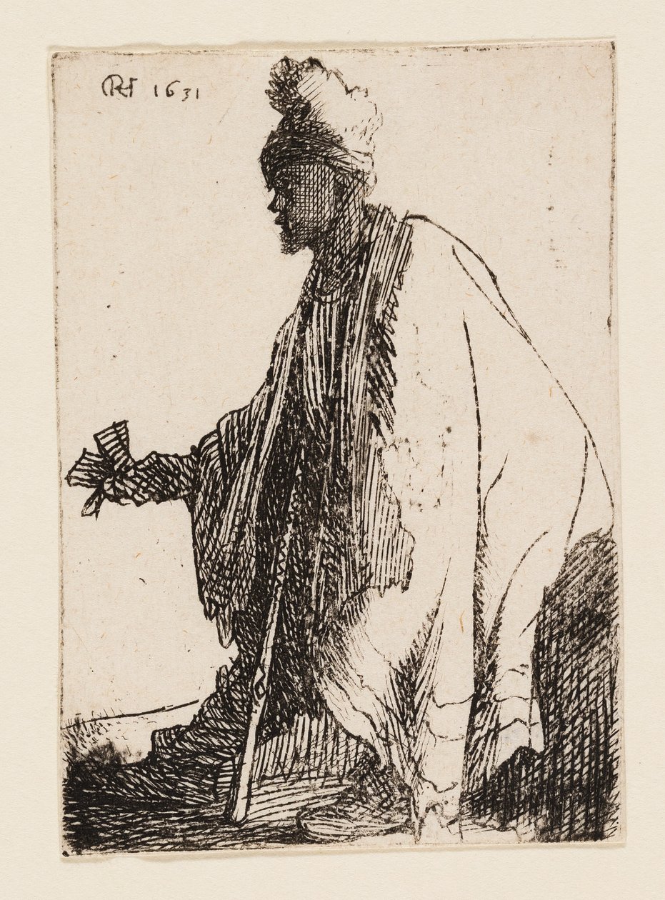 Trędowaty ("Łazarz Klep") autorstwa Rembrandt van Rijn