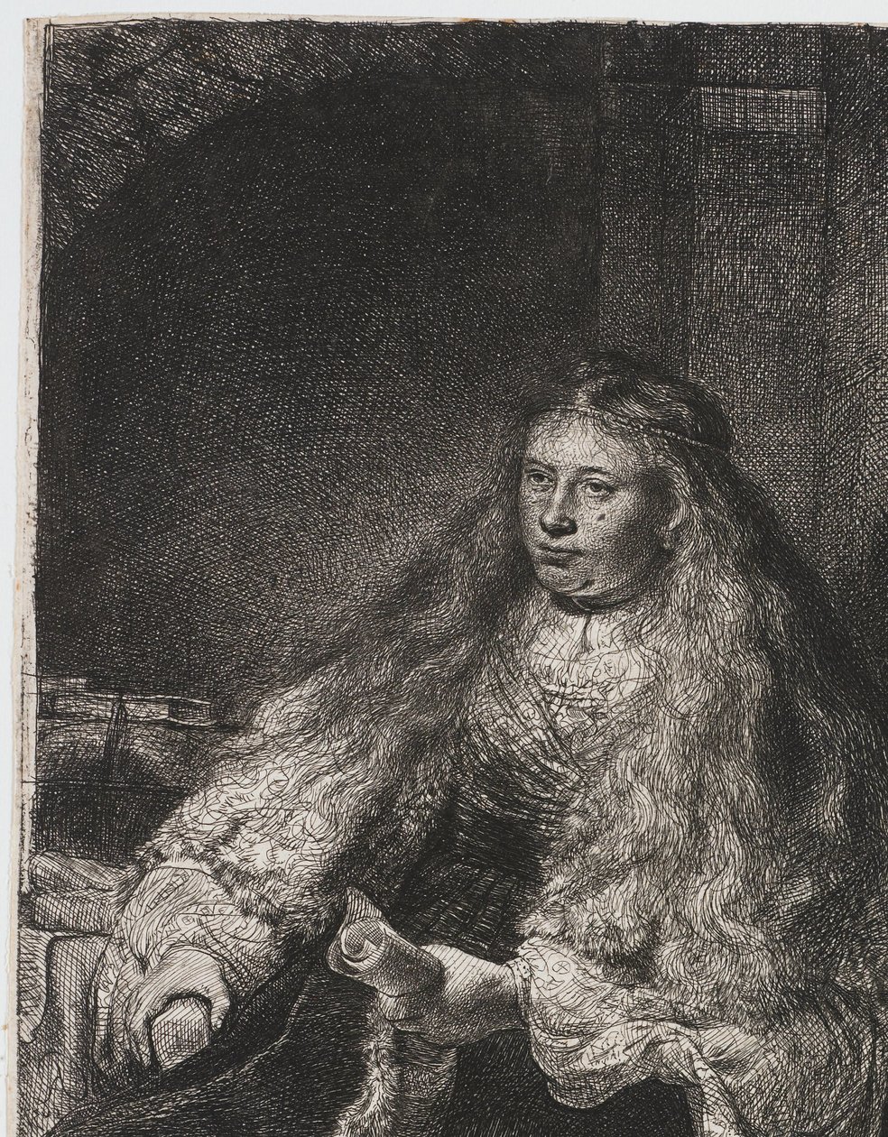 Wielka żydowska panna młoda autorstwa Rembrandt van Rijn