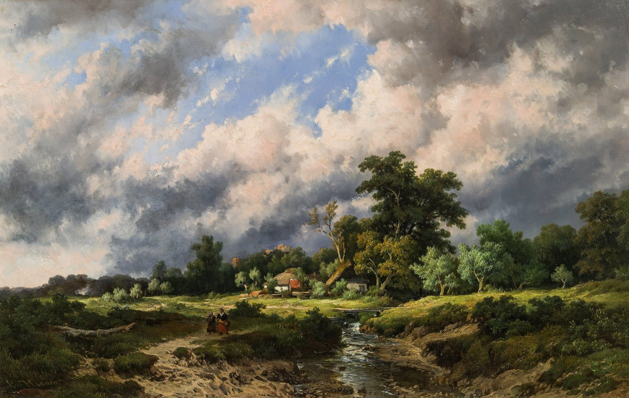 Przed burzą autorstwa Remigius Adrianus Haanen