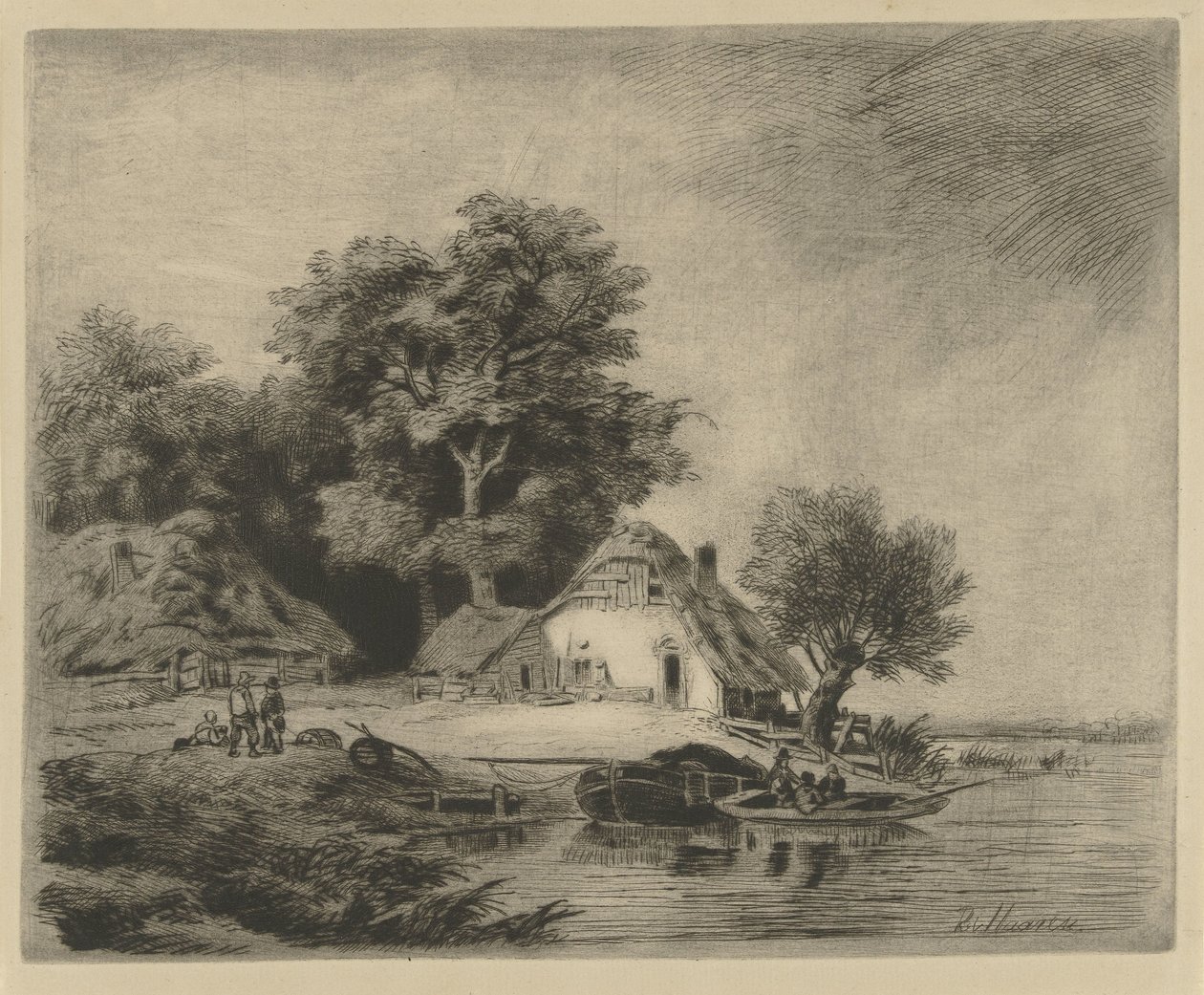 Farma na wodzie autorstwa Remigius Adrianus Haanen