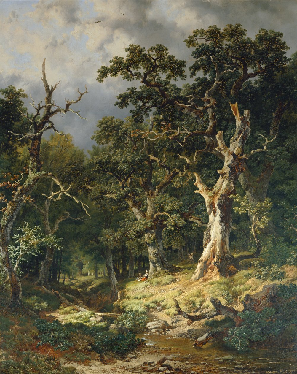 Eichenwald autorstwa Remigius Adrianus van Haanen