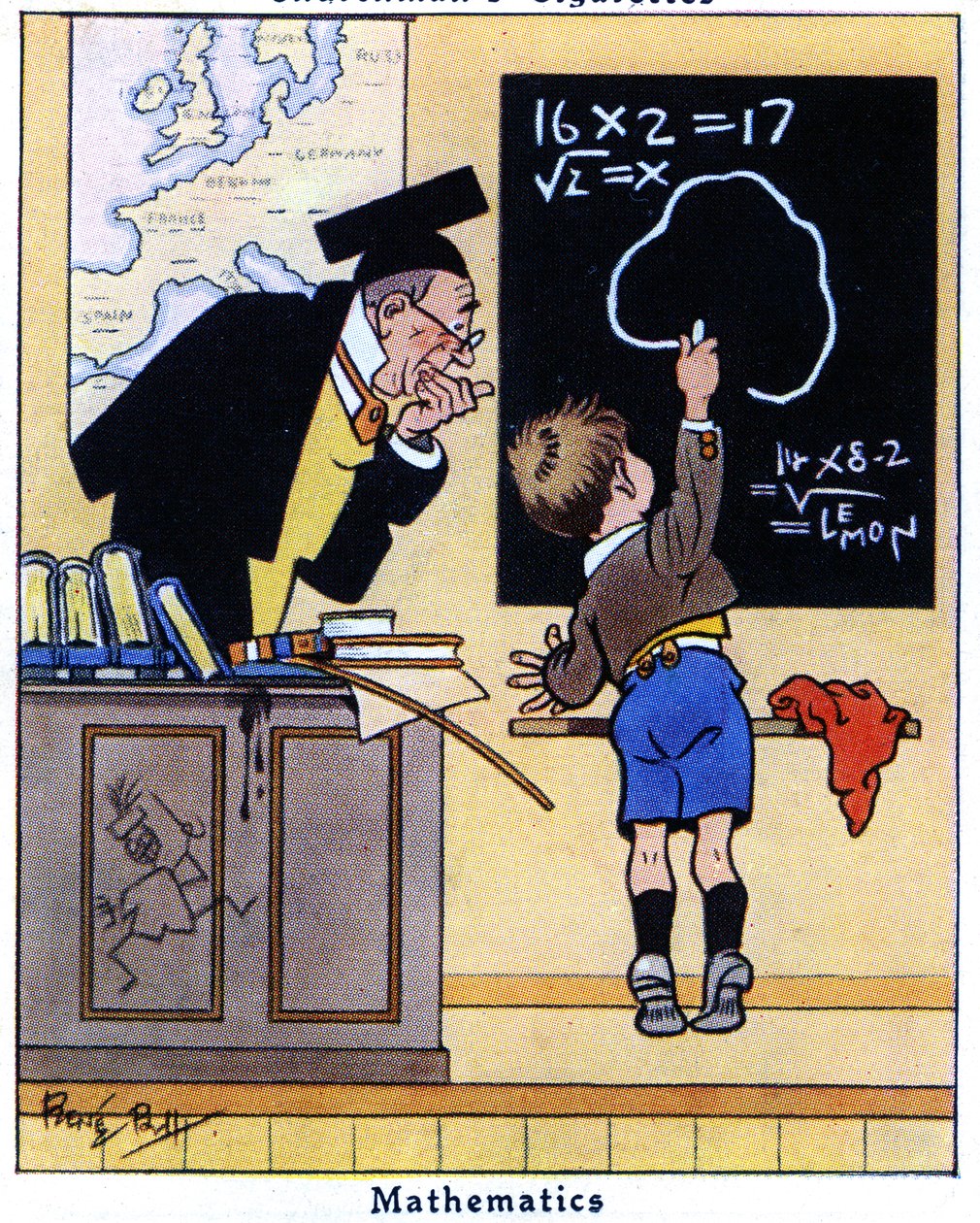 Matematyka, 1936 autorstwa René Bull