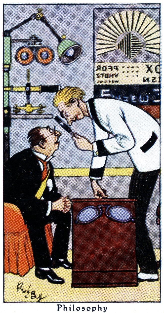 Filozofia, 1936 autorstwa René Bull
