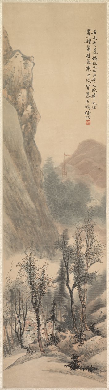 Krajobraz, 1892. autorstwa Ren Yu
