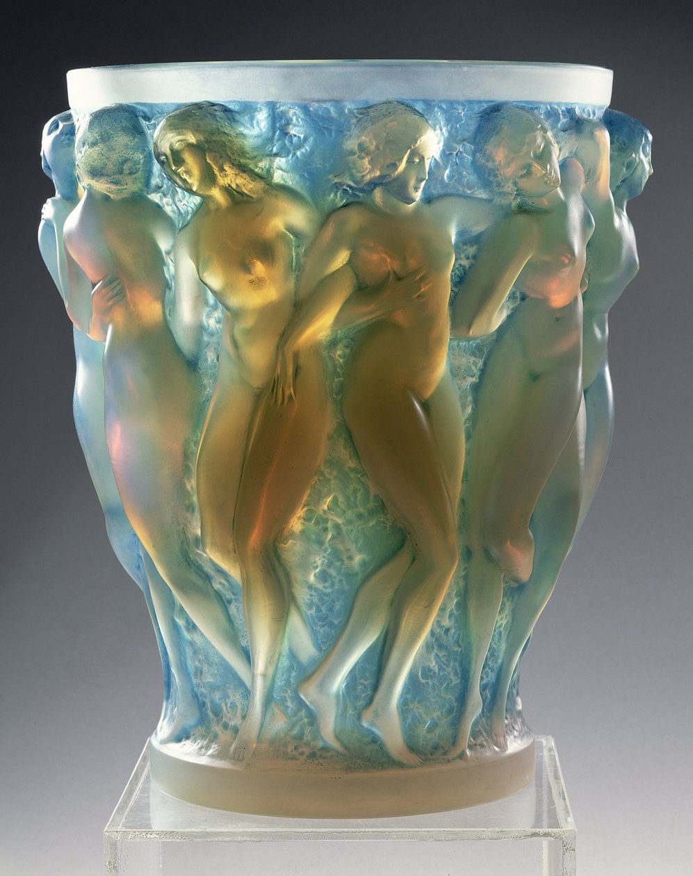 Bachantki, 1927 (szkło opalowe) autorstwa Rene Jules Lalique