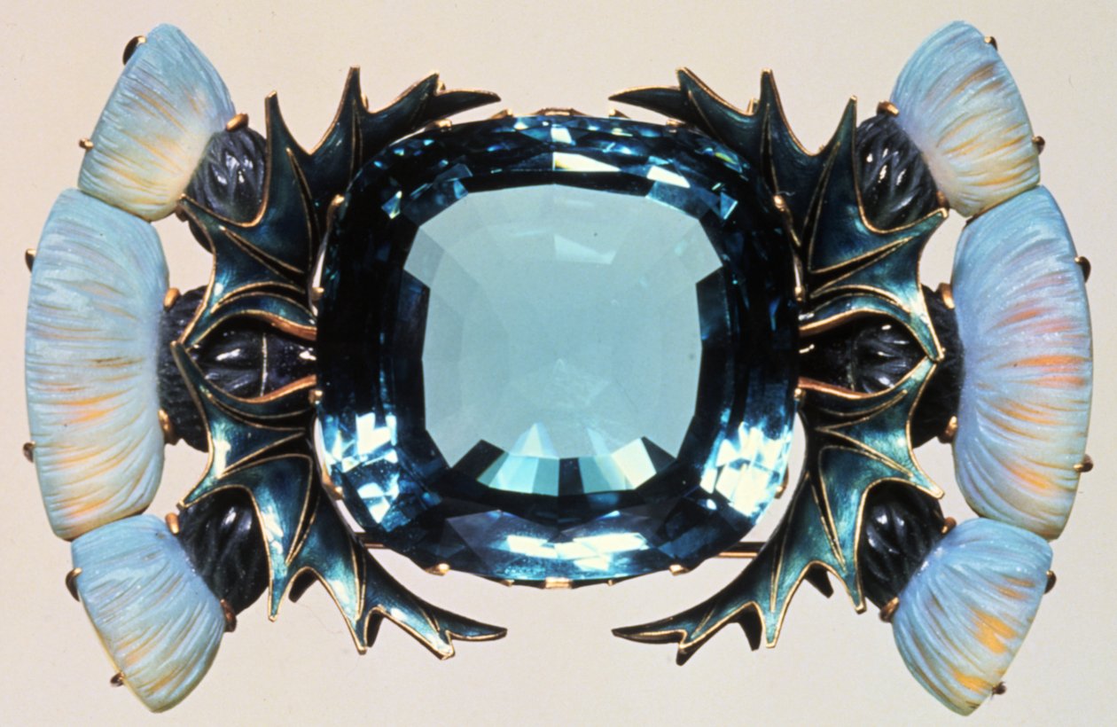 Broszka, koniec XIX wieku autorstwa Rene Jules Lalique