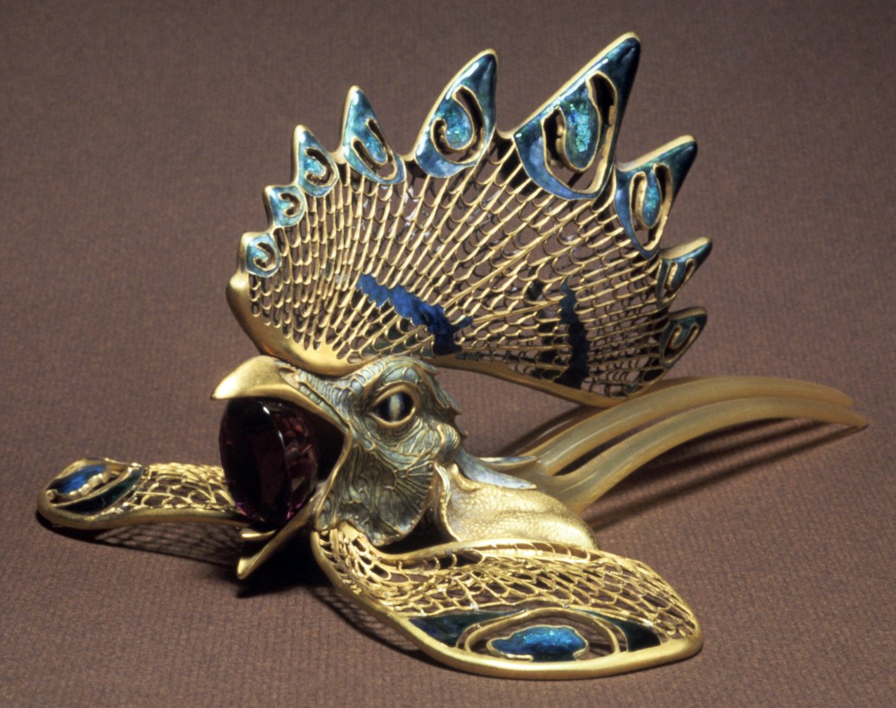 Diadem, koniec XIX w. autorstwa Rene Jules Lalique