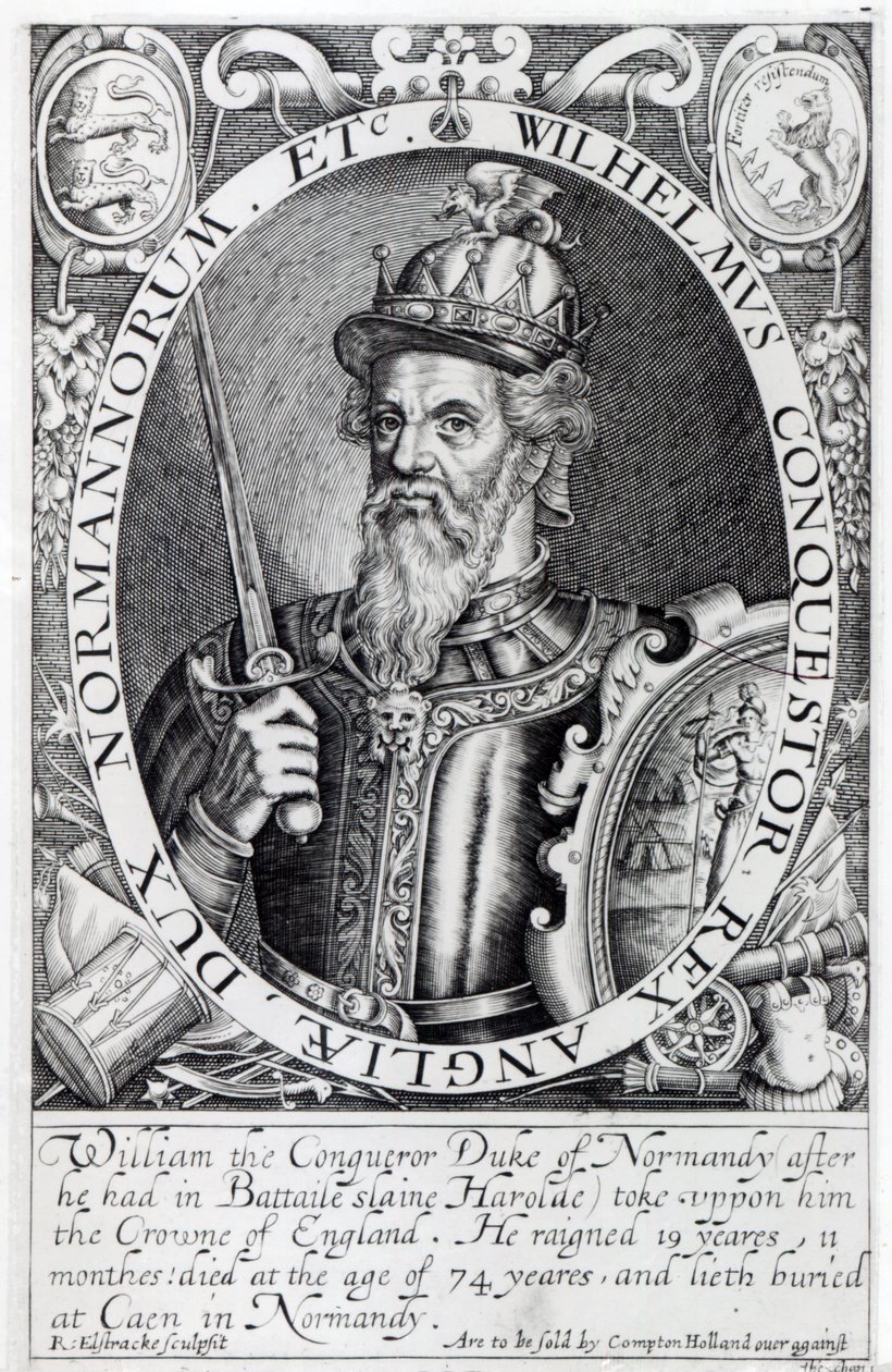Wilhelm Zdobywca, 1618 autorstwa Renold Elstrack