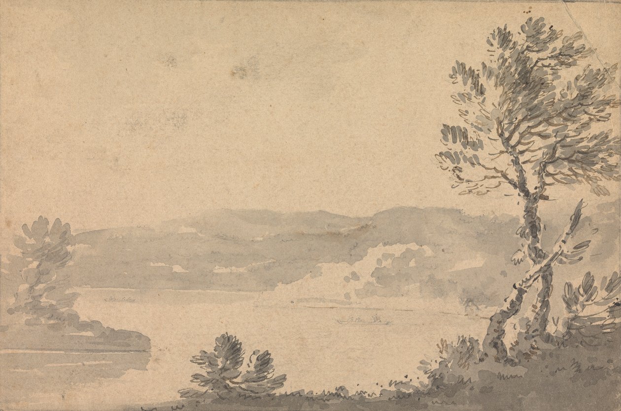 Widok na Windermere autorstwa Rev. William Gilpin