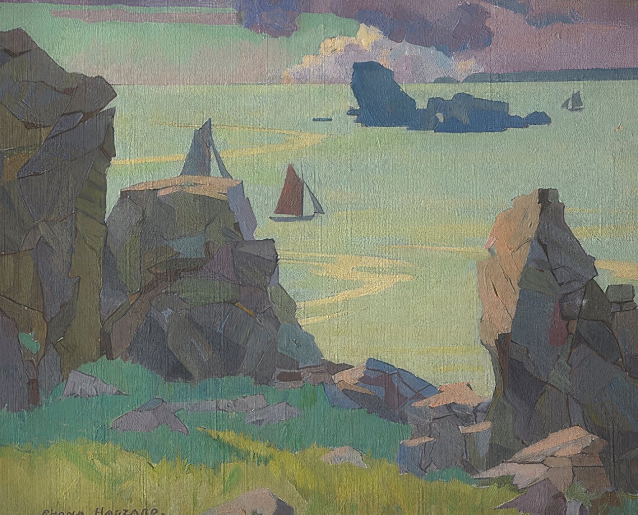 Finistere. 1926 autorstwa Rhona Haszard