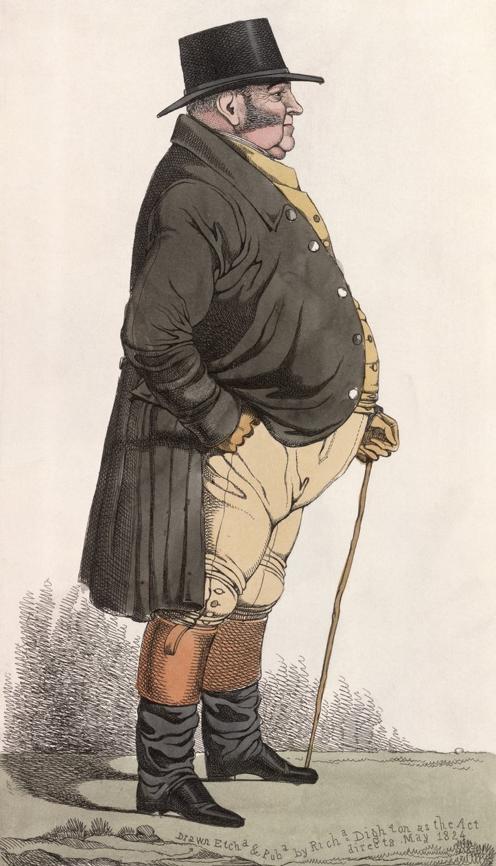 Pan Goldsmith, ilustracja książkowa z "Dighton