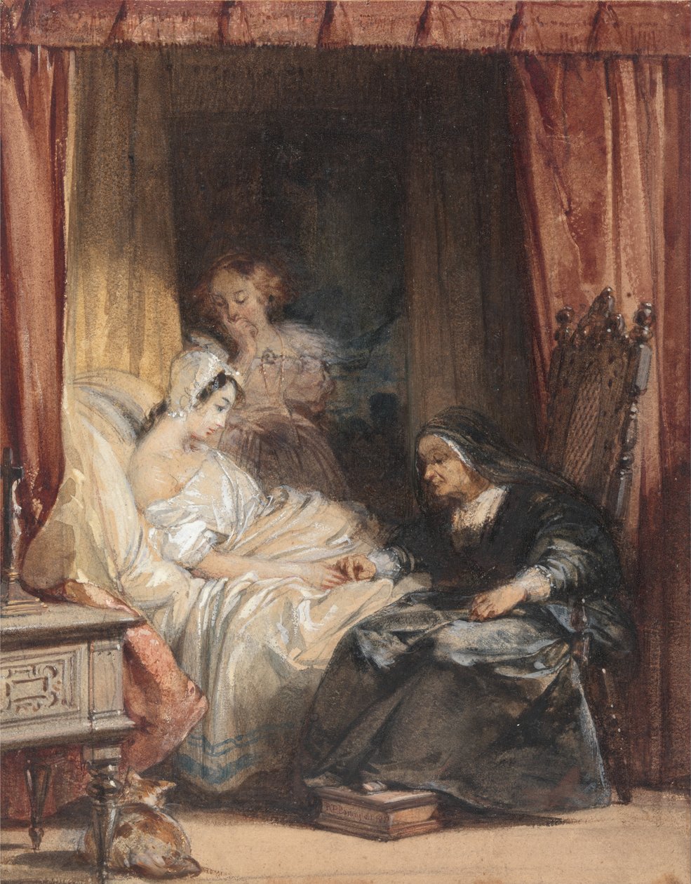 Użycie łez autorstwa Richard Parkes Bonington