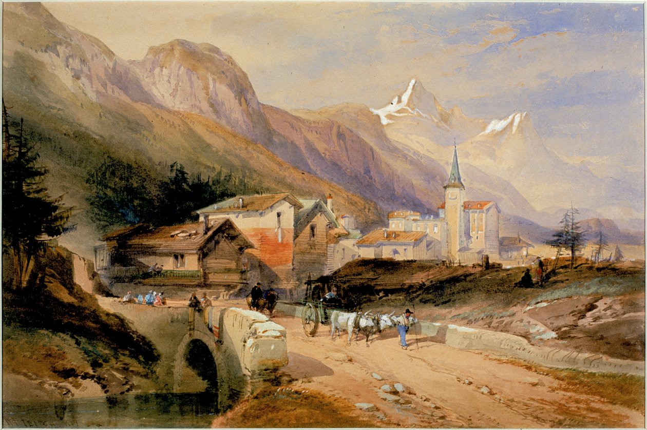 Alpejska Wioska (kolor nadwozia) autorstwa Richard Principal Leitch