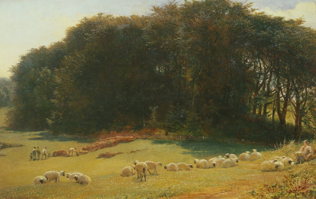Słodkie lato, 1869 autorstwa Richard Redgrave