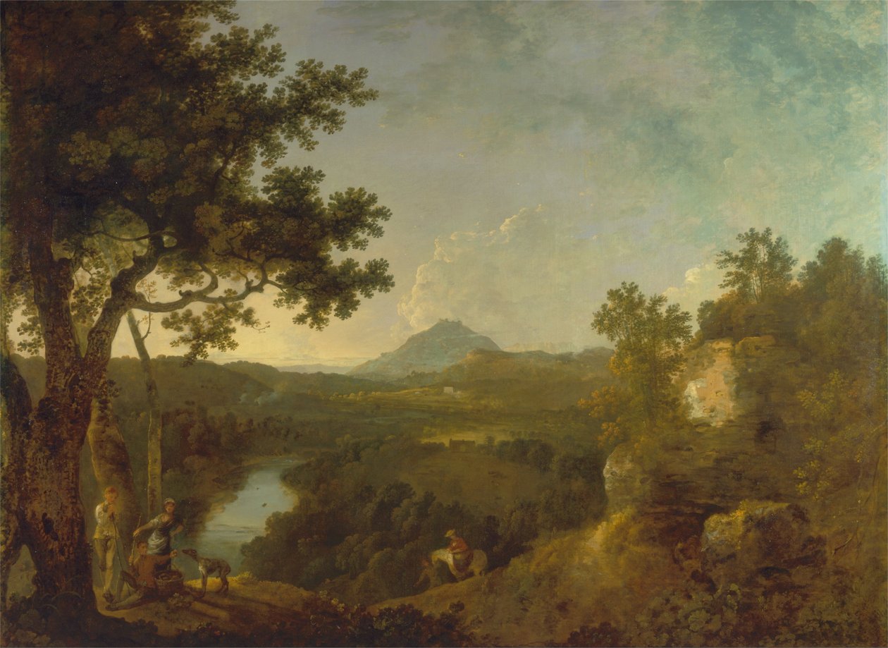 Zobacz w pobliżu Wynnstay, siedziby Sir Watkina Williamsa-Wynna, BT. autorstwa Richard Wilson