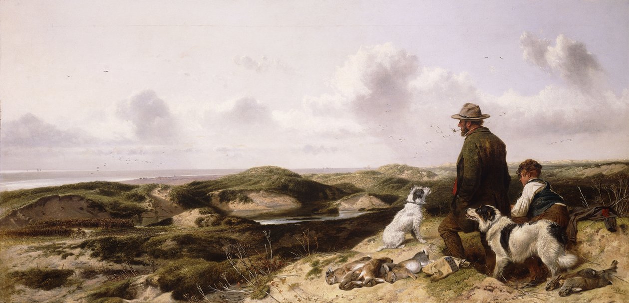 Sandhills Lytham, 1864 autorstwa Richard Ansdell