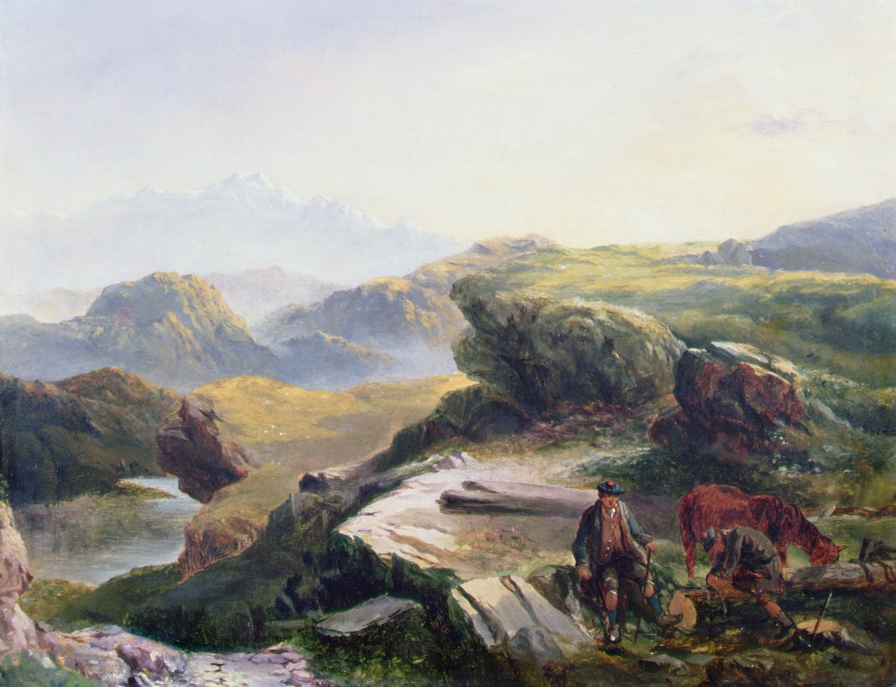 Drwale (olej na płótnie) autorstwa Richard Ansdell